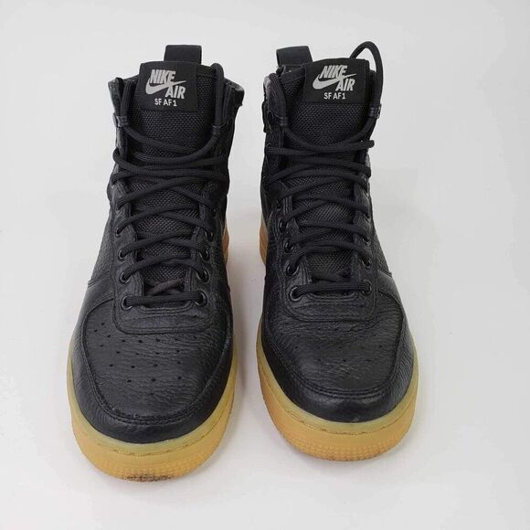 Nike Air Force 1 SF AF1 Mid Urban Utility Shoe Black Gum Unisex Womens Size 7 - Picture 3 of 9